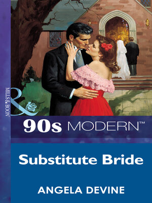 cover image of SUBSTITUTE BRIDE